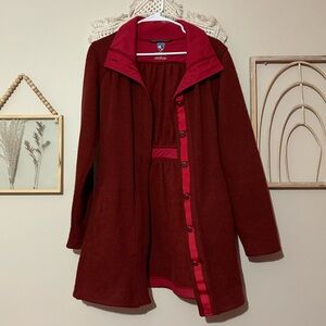 KUHL Savina Fleece Button Down Jacket Womens